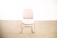 Sedus "se:flex", Freischwinger, Chrom/Beige