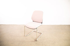 Sedus "se:flex", Freischwinger, Chrom/Beige