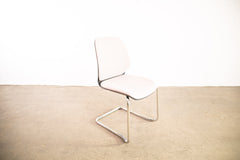 Sedus "se:flex", Freischwinger, Chrom/Beige