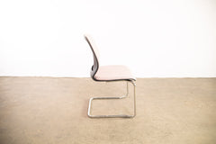 Sedus "se:flex", Freischwinger, Chrom/Beige