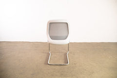 Sedus "se:flex", Freischwinger, Chrom/Hellgrau/Schwarz