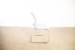 Sedus "se:flex", Freischwinger, Chrom/Hellgrau/Schwarz