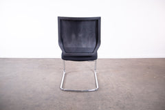 Sedus "Quarterback" dp233, Freischwinger, Chrom/Schwarz