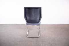 Sedus "Quarterback" qb233, Freischwinger, Chrom/Grau/Schwarz