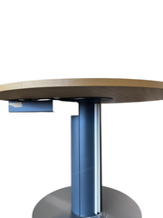 Besprechungstisch rund mit Kabelanschluss - Oberhaizinger