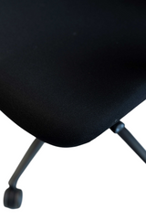 Bürodrehstuhl "Adjust", schwarz, Stoff - Dauphin