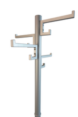 Kleiderständer; grau