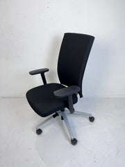 Bürostuhl Klöber "Cato/Casa cca98", Silber/Schwarz