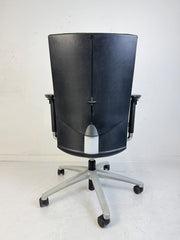 Bürodrehstuhl Klöber "Cato/Casa cca98", Silber/Schwarz