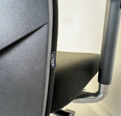 Bürodrehstuhl Klöber "Cato/Casa cca98", Silber/Schwarz