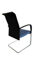 Freischwinger schwarz, blau - Kusch+Co