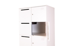 Lockerschrank weiß