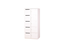 Lockerschrank weiß
