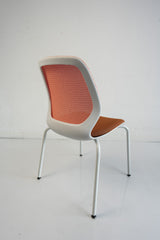 Besucherstuhl se:kit ohne Armlehne, orange - Sedus