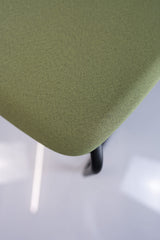 Freischwinger se:kit ohne Armlehne, grün - Sedus