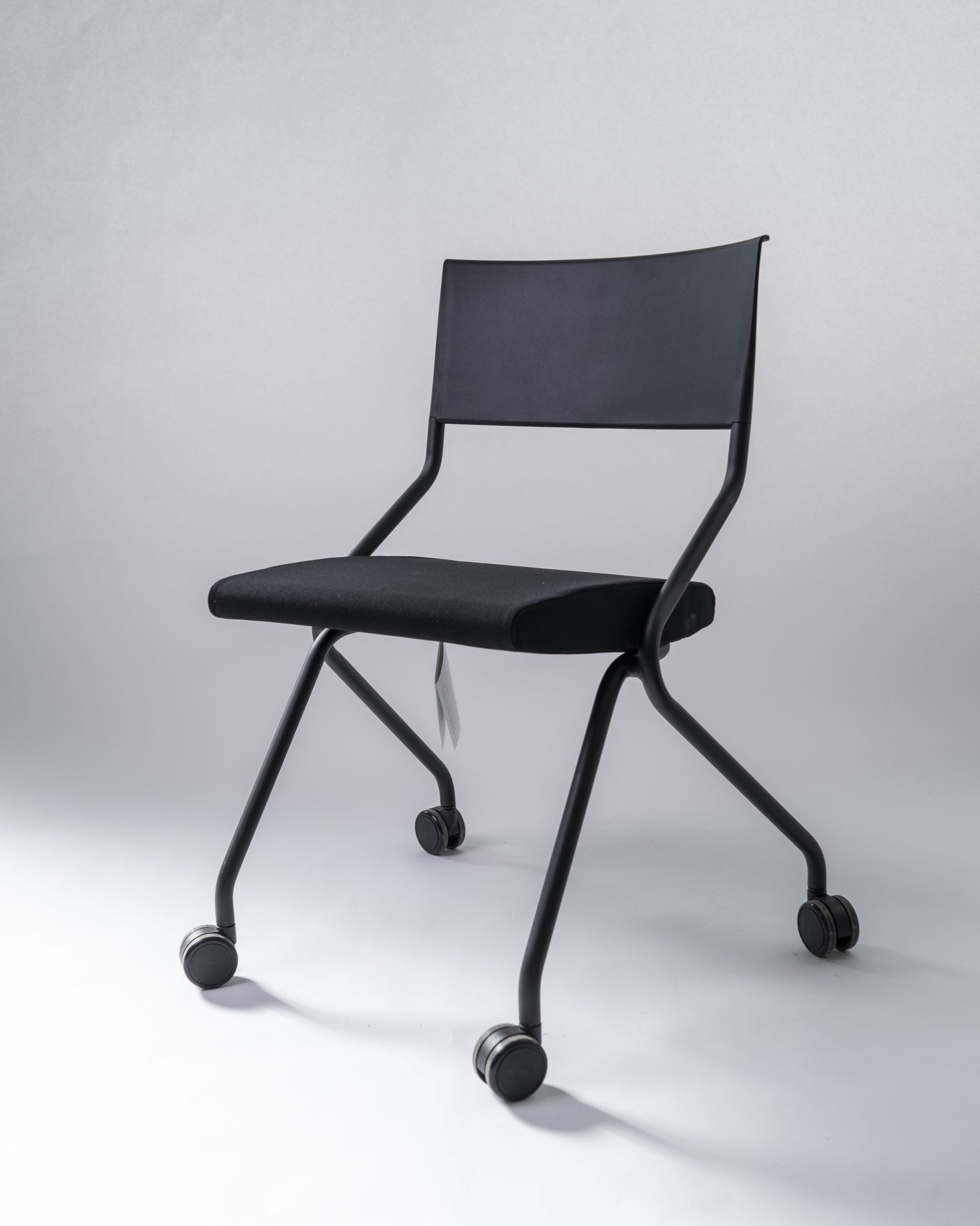 Sedus "flip flap", Klappstuhl mit Rollen, Schwarz