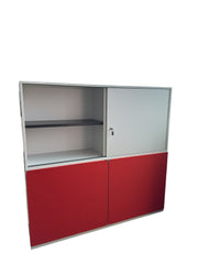 Sideboard/Raumtrenner + Akustikwand - Steelcase