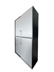 Sideboard-Schrank, grau-anthrazit – Steelcase