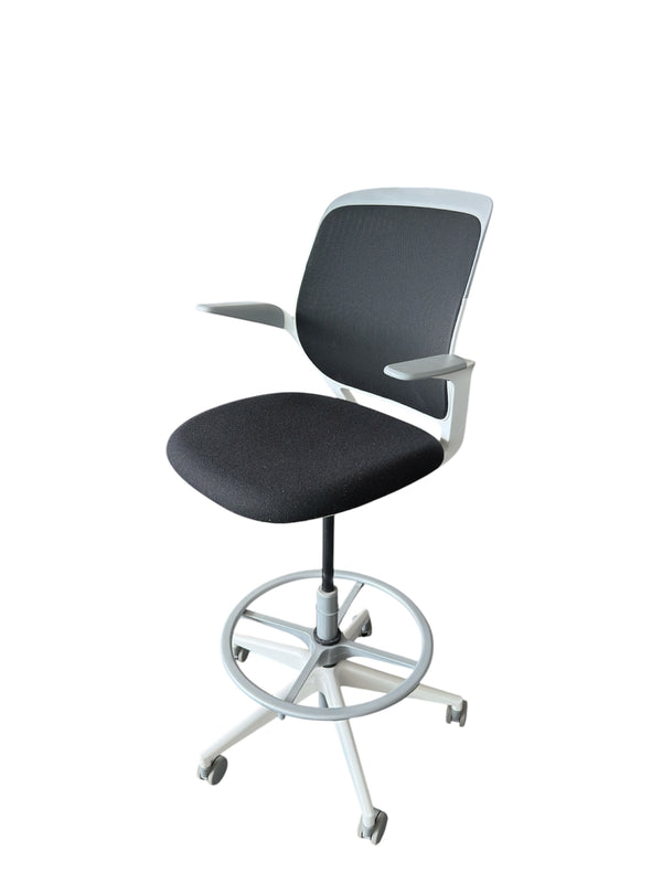 Hochstuhl "cobi", schwarz - Steelcase