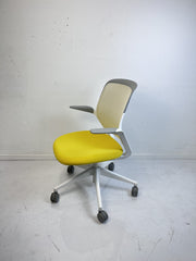 Bürostuhl "cobi", gelb - Steelcase