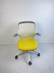 Bürostuhl "cobi", gelb - Steelcase