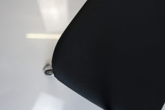 Vitra "Vis a vis Step", mit Rollen, Chrom/Schwarz