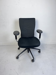 vitra. - T-Chair, Bürostuhl, schwarz gestreift