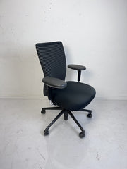 vitra. - T-Chair, Bürostuhl, schwarz gestreift
