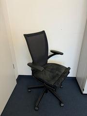 Bürodrehstuhl "Comforto", schwarz - Haworth