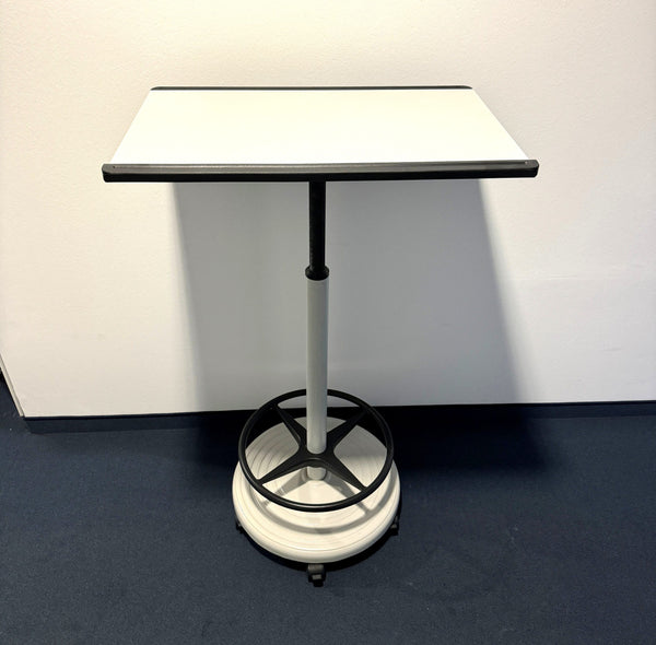 Mobiles Stehpult "Rolls Comfort", weiß - Officeplus