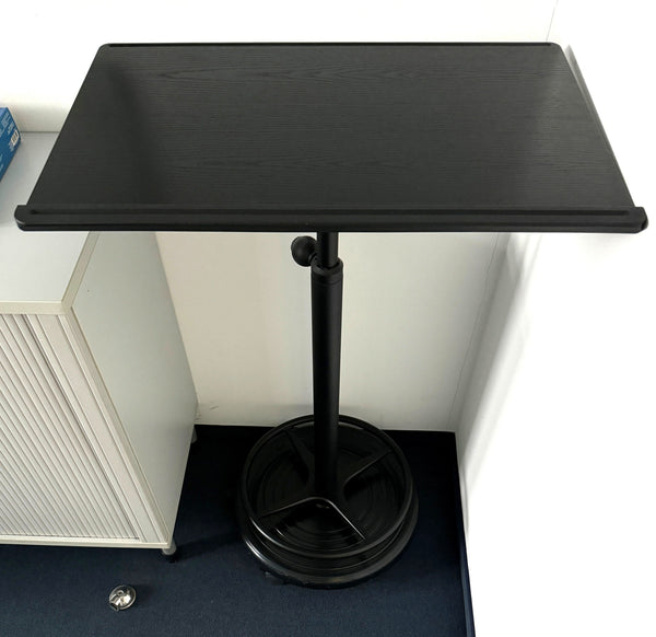 Mobiles Stehpult "Rolls Comfort", schwarz - Officeplus