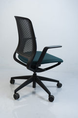 Sedus "se:motion", Drehstuhl, Schwarz/Grün