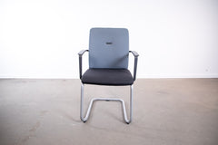 Steelcase "Northside", Freischwinger, Grau/Schwarz/Grau