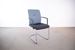 Steelcase "Northside", Freischwinger, Grau/Schwarz/Grau