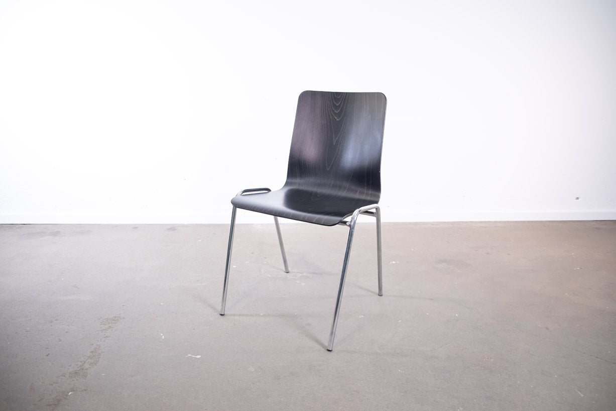 Ikea Broringe Schwarz Holz/Chrom