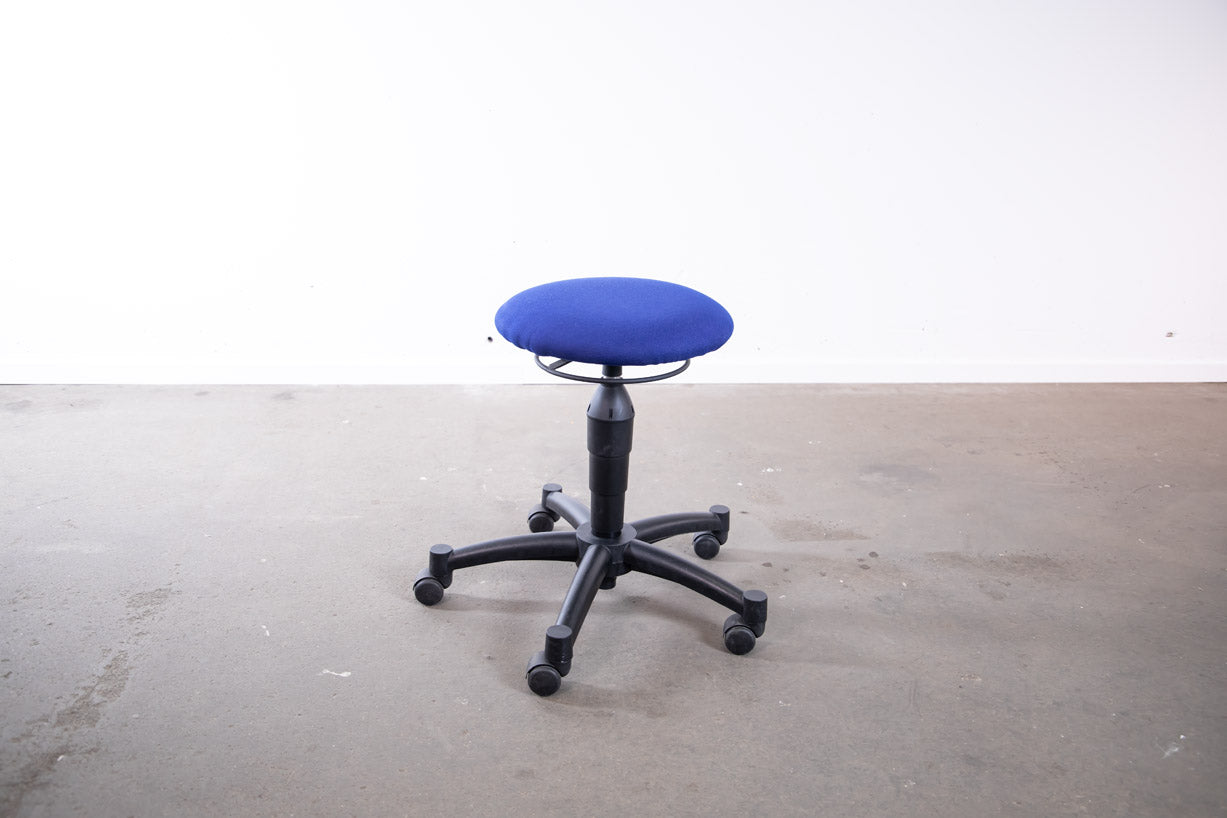 TopStar Drehhocker blau blau Stoff