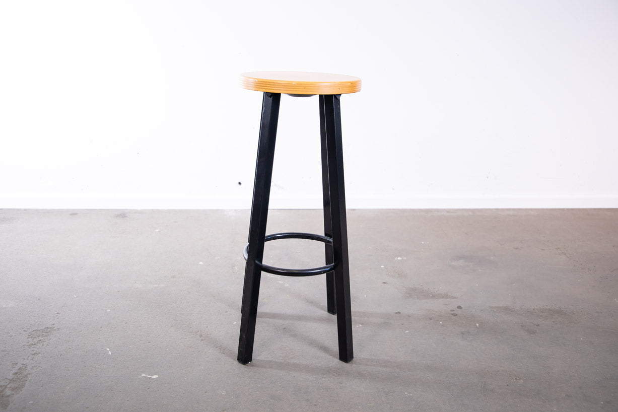 Barhocker 80cm holz/schwarz