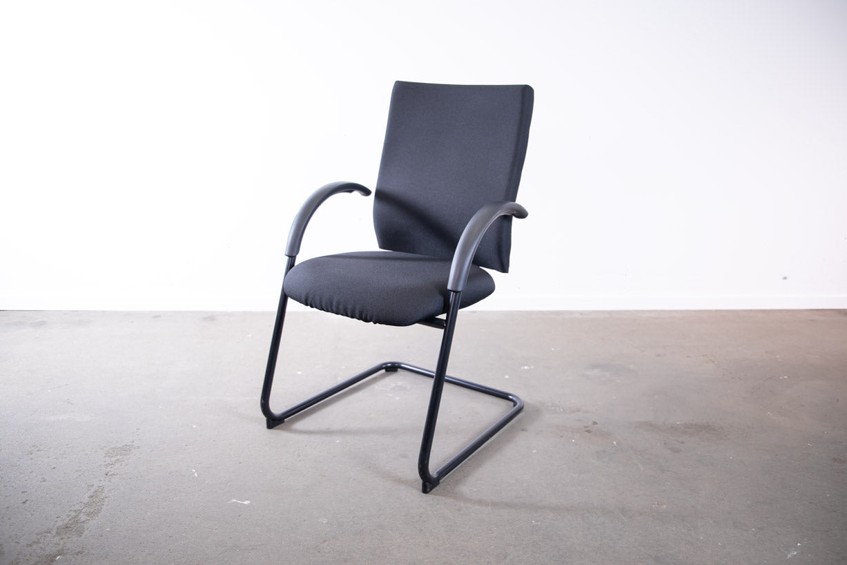 Dauphin "Adjust", Freischwinger, Schwarz