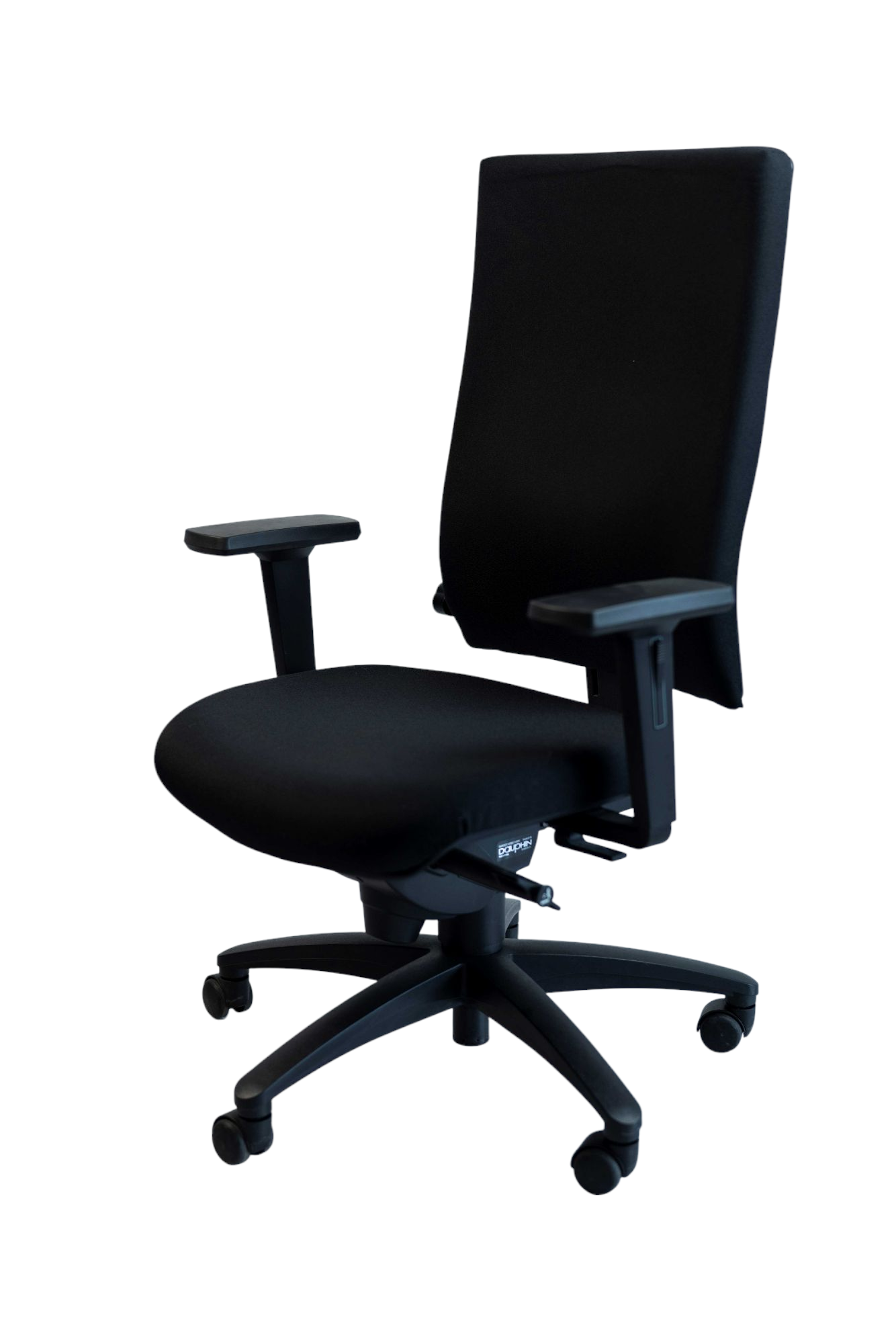 Bürodrehstuhl "Adjust", Stoff, Schwarz - Dauphin