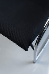 Vitra "Figura", Freischwinger,  Chrom/Dunkelblau
