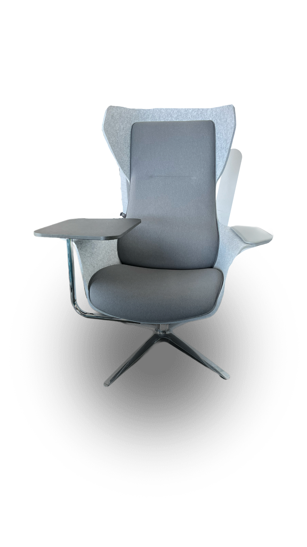 Loungesessel "Woom", grau - Klöber