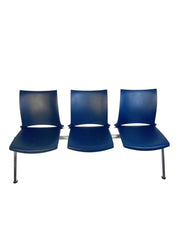 Kusch + Co, “Hola”, 3er Sitz, Chrom/ Blau