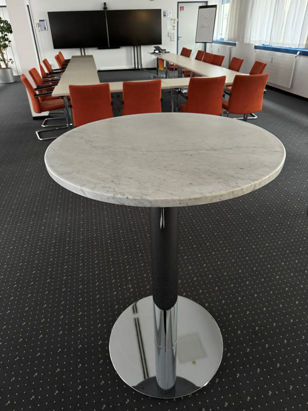 Stehtisch mit Marmorplatte - Thonet