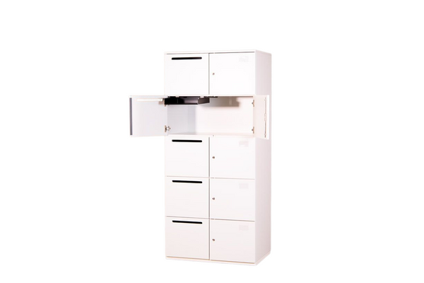 Lockerschrank weiß