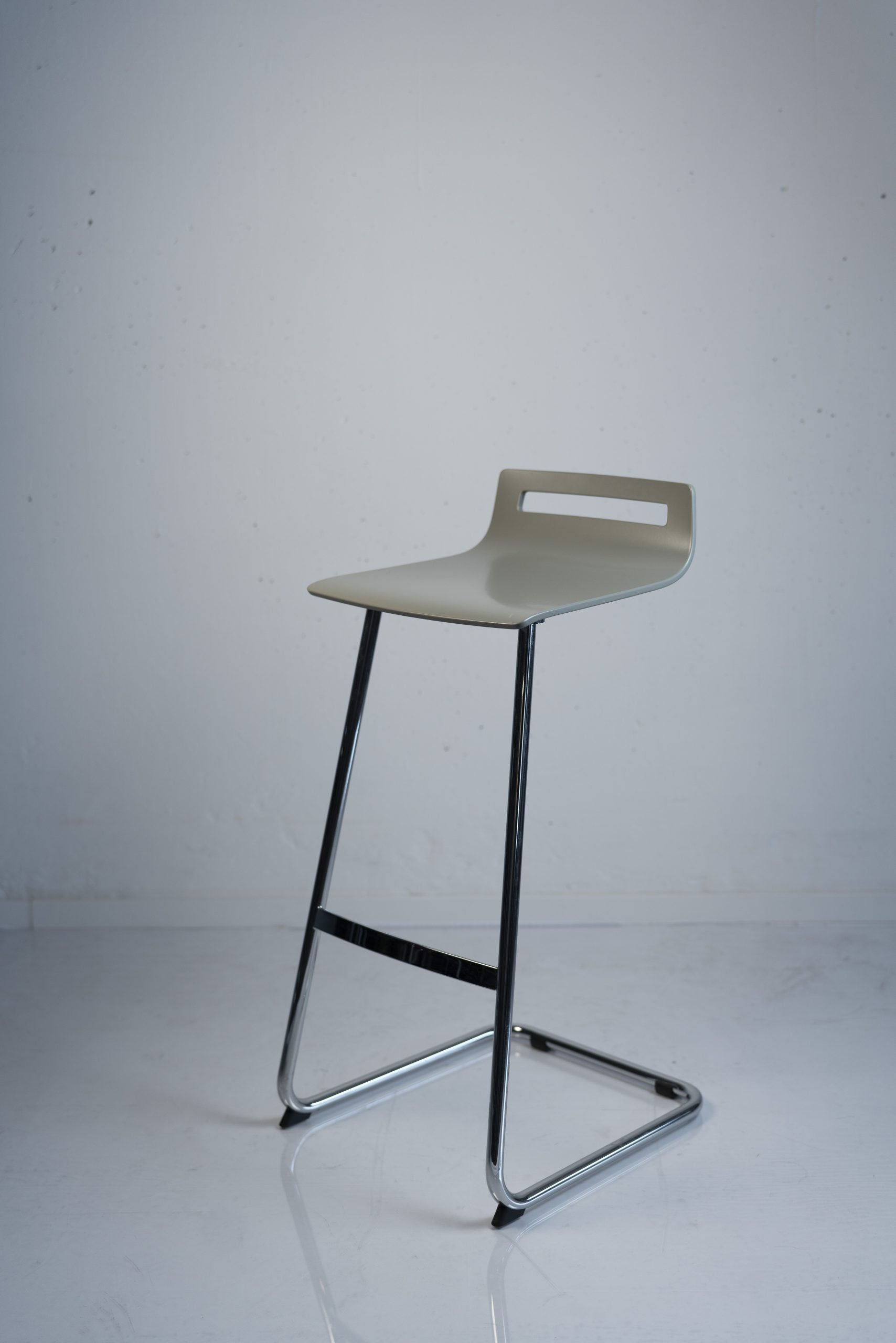 Barhocker meet chair 903, grau, Chrom - Sedus