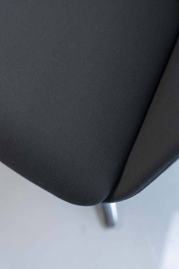 Sedus "Sweetspot" SE-250, Lounge-Sessel, Metall/Chrom