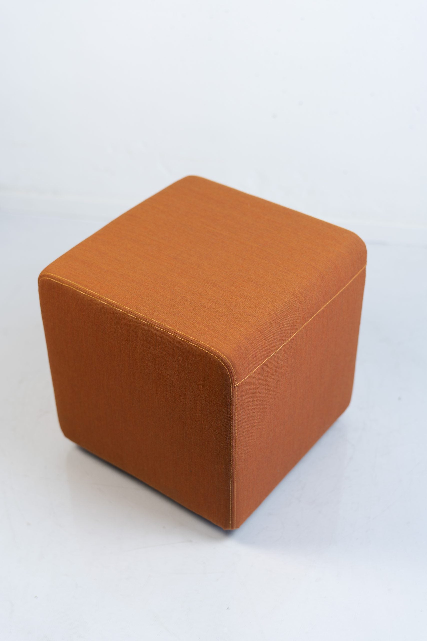 Steelcase - Stoffhocker, orange