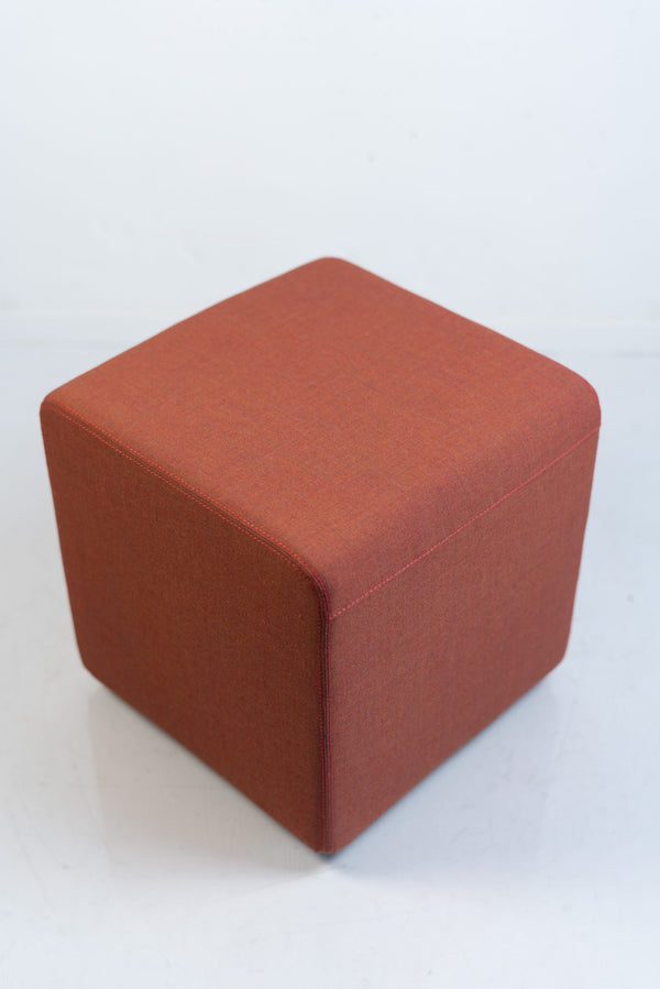Steelcase - Stoffhocker, rot