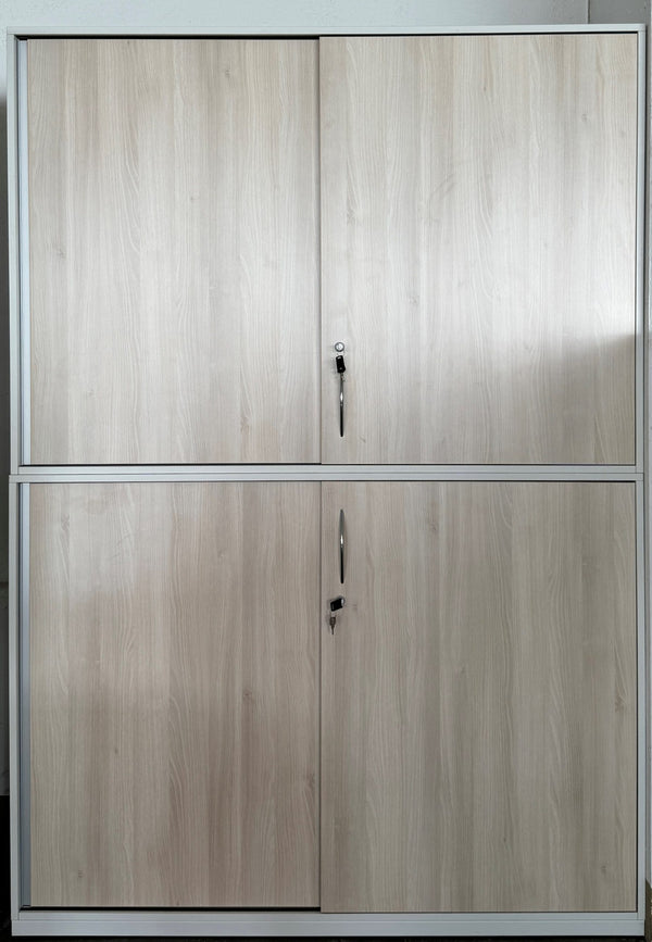 Sideboard-Schrank, Akazie-Optik, 160 breit - Steelcase
