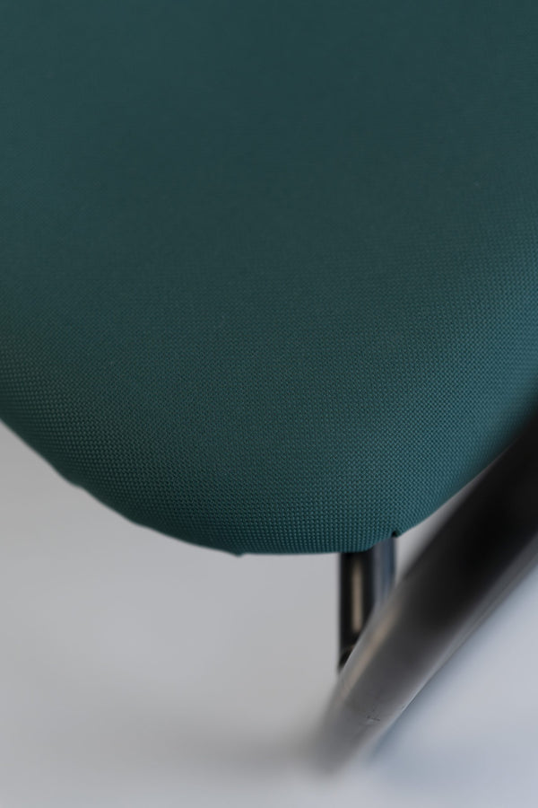 Vitra "Vis a vis Step", Freischwinger, Schwarz/Grün